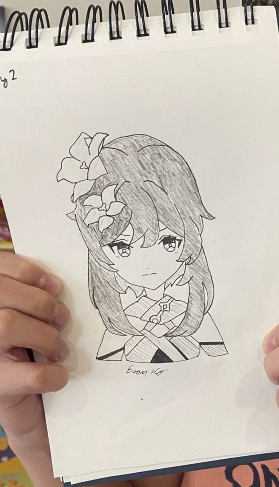 The drawing, day two