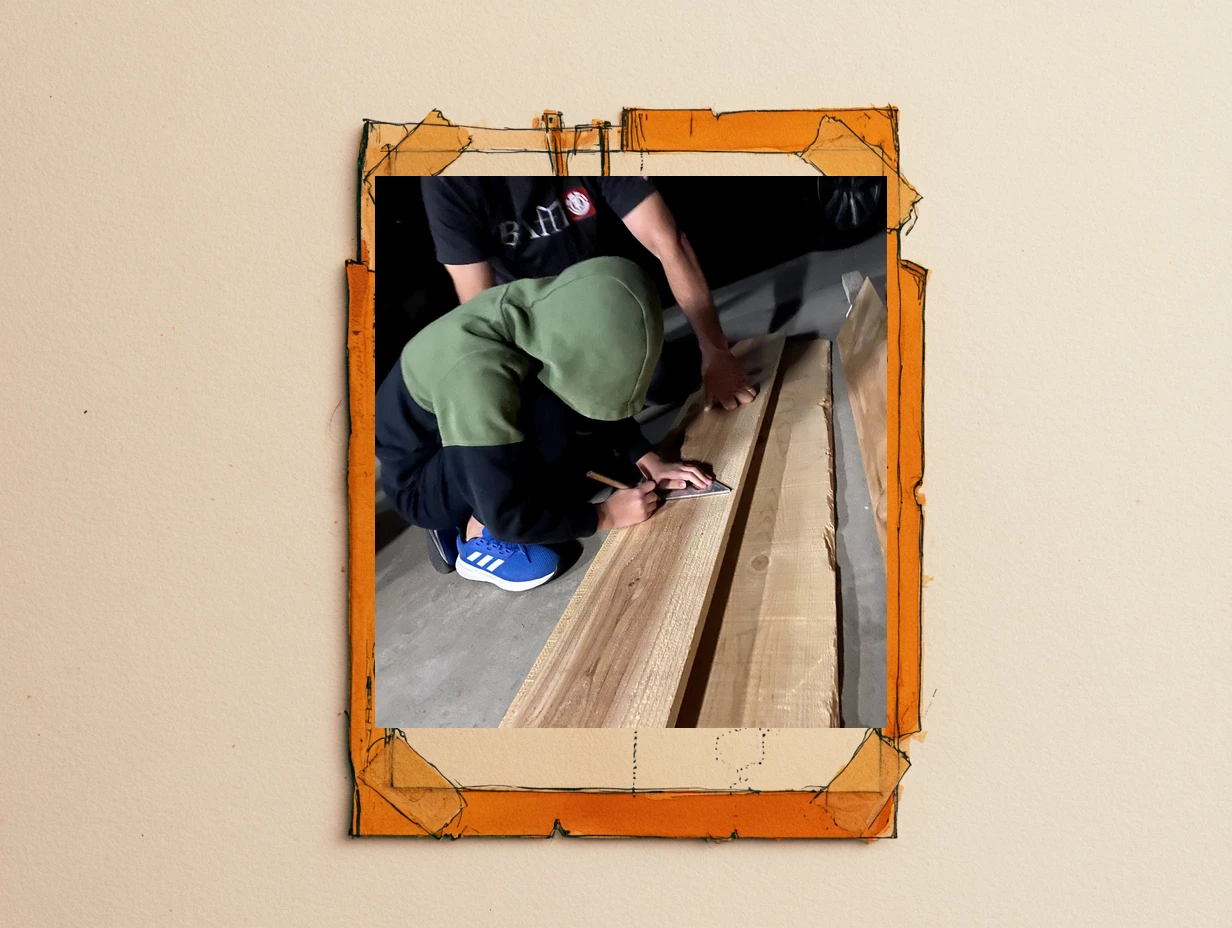 Maker's Workbench — hand tool woodworking project